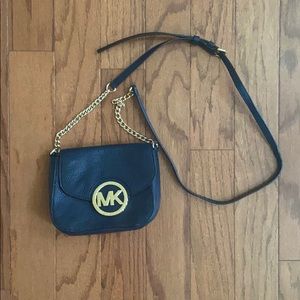 Michael Kors Small Navy Crossbody Purse